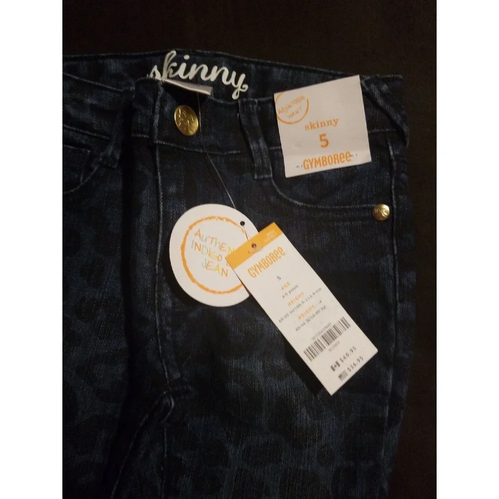 Gymboree right meow top jeans 5 nwt